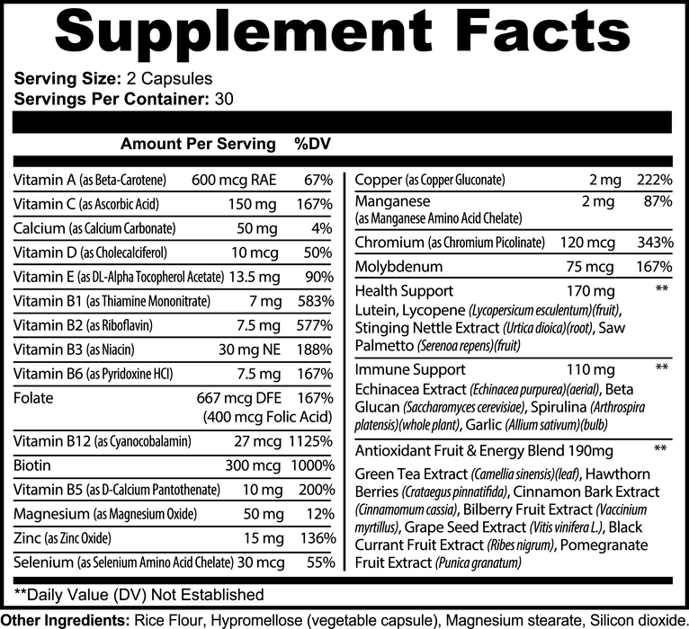 Complete Multivitamin ( 30 Servings )