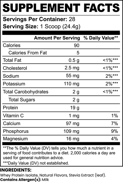 Whey Protein ( 30 Servings -Vanilla Milkshake )